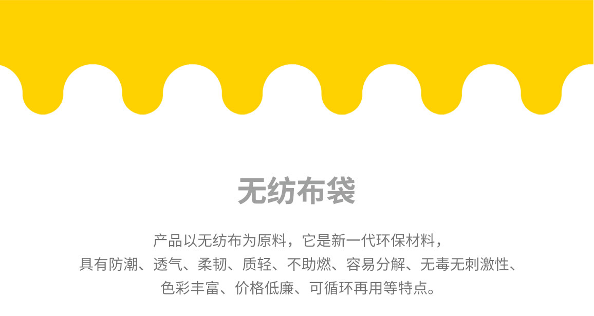 随州市无纺布袋常用类型